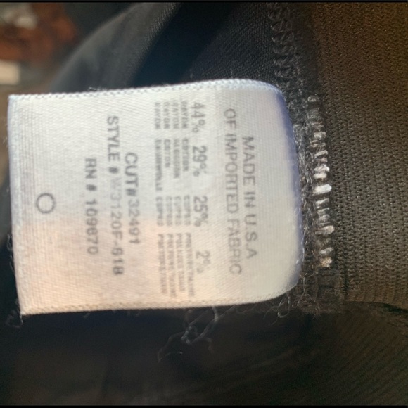 Goldsign Zebra Coated Skinny Leggings Jegging Black Women's 26 - Picture 8 of 8